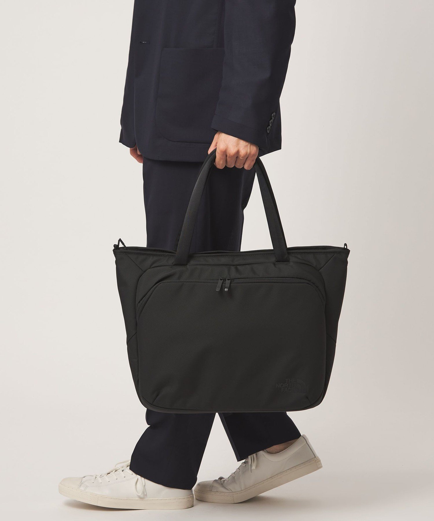 【WEB限定】＜THE NORTH FACE＞Shuttle Tote シャトルトート トートバッグ ユナイテッドアローズ グリーンレーベルリラクシング バッグ トートバッグ ブラック