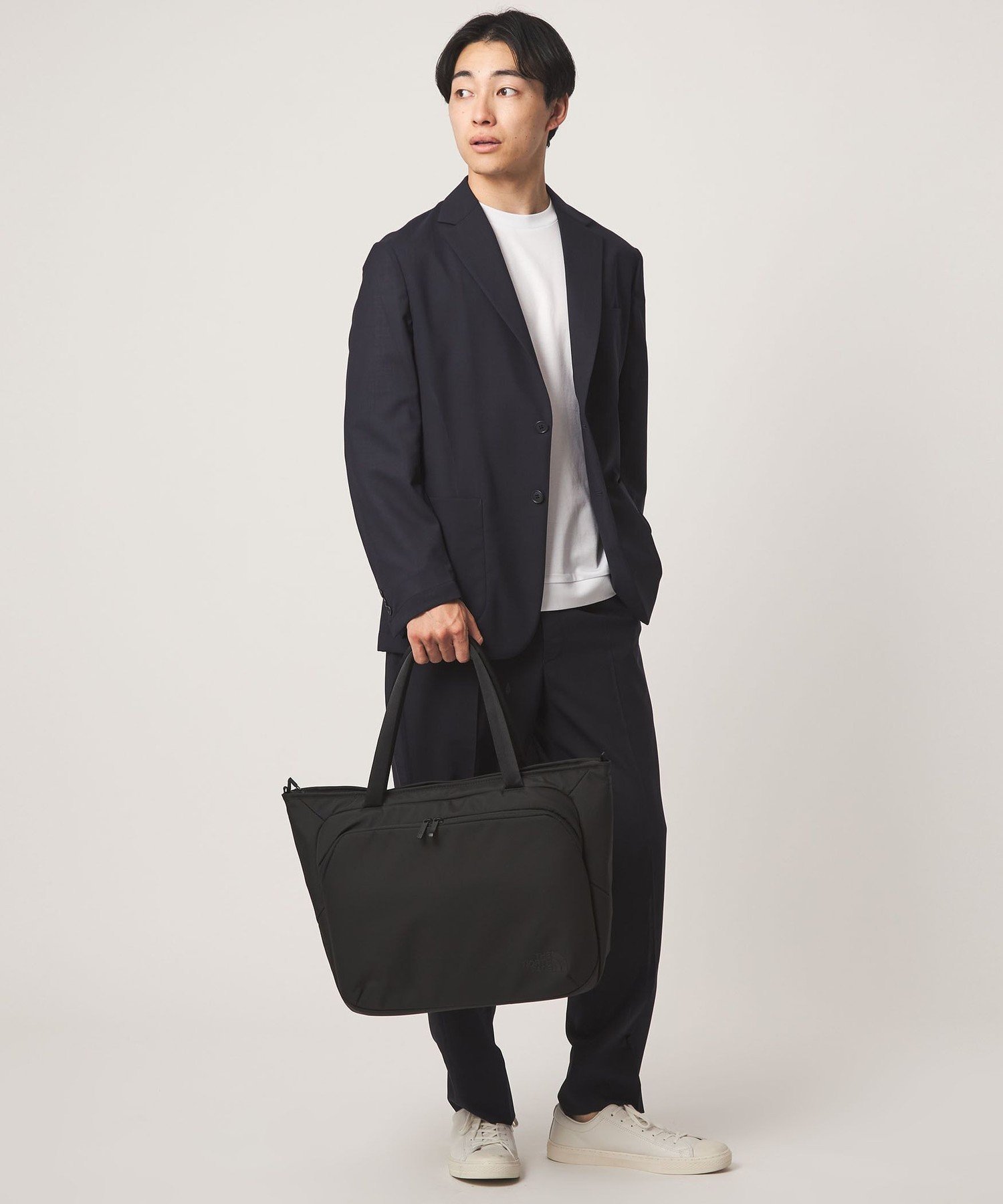 【WEB限定】＜THE NORTH FACE＞Shuttle Tote シャトルトート トートバッグ ユナイテッドアローズ グリーンレーベルリラクシング バッグ トートバッグ ブラック