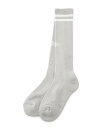 【SALE／50%OFF】M TO R 【UMBROxBELPERxM】LOGO SOCKS アダムエロペ 靴下・レッグウェア 靴下 グレー カーキ