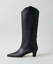 【SALE/65%OFF】ODETTE E ODILE ウェスタンライク ロングブーツ50↑ ユナイテッドアローズ アウトレット シューズ・靴 ブーツ ブラウン...