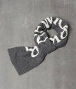 【SALE/33%OFF】NEWYORKER MEN ニューヨーカーロゴ ダブルフェイス ミニマフラー ニューヨーカー ファッション雑貨 マフラー・ストール・ネ...