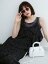 【SALE/30%OFF】Te chichi 【松井愛莉着用】ドットシャーリングキャミブラウス(セットアップ可) テチチ トップス シャツ・ブラウス ブラウン ブラック【送料無料】 6,083円