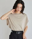 BARNYARDSTORM リブドルマンゆるT【WEB限定カラー】 バンヤードストーム トップス カットソー・Tシャツ パープル ベージュ ホワイト グレー【送...
