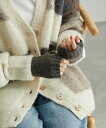 【SALE/50%OFF】ROPE' PICNIC PASSAGE ウールミックスニットグローブ ロペピクニック ファッション雑貨 手袋 グリーン ホワイト グ...