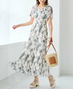 【SALE/40%OFF】MAJESTIC LEGON チュールプリーツフラワーワンピース マジェスティックレゴン ワンピース・ドレス その他のワンピース・ドレ...