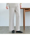 【SALE/30%OFF】collex 【セットアップ対応】ワイドリブフレアパンツ コレックス パンツ その他のパンツ ネイビー ブルー ベージュ【送料無料】