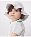PETIT BATEAU クロシェ プチバトー 帽子 ハット ホワイト【送料無料】