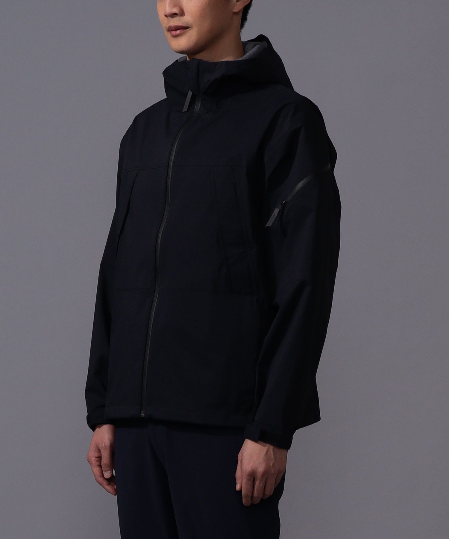 BEAMS GOLF PURPLE LABEL B.G.THREE / ALL-TIME 撥水 PCU ジャケット ビームス ゴルフ ジャケット・アウター ブルゾン・ジャンパー ブラック ネイビー【送料無料】