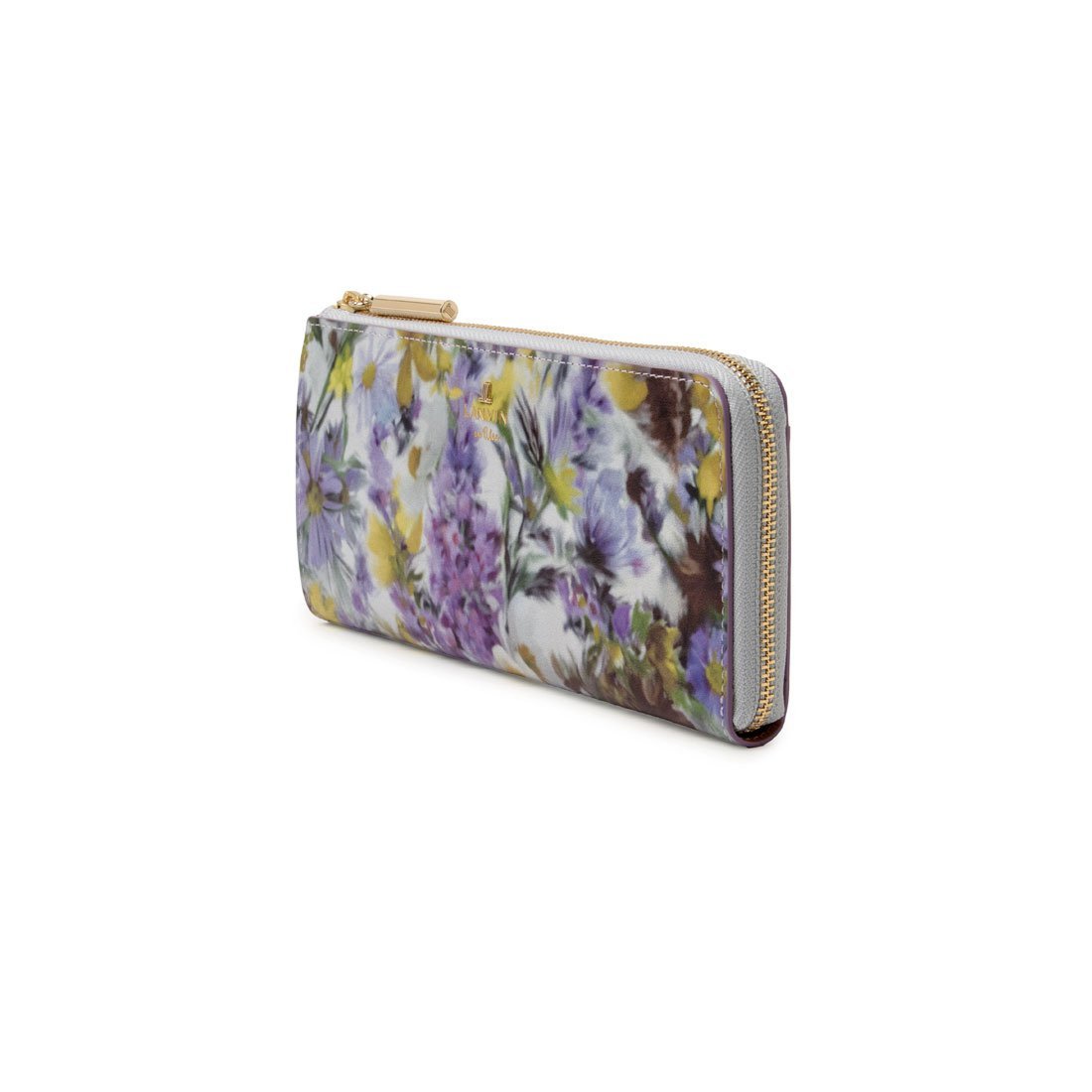 LANVIN en Bleu ランバン オン ブルー LANVIN en Bleu ヴィオレット Lファスナー長財布 クイーポ 財布・ポーチ・ケース 財布 パープル【送料無料】