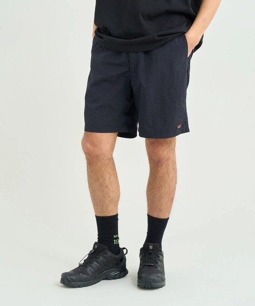GSC MENS SELECT NANGA/ナンガ NYLON TUSSER EASY SHORTS (MENS) ゴースローキャラバン パンツ その他のパンツ ブラック