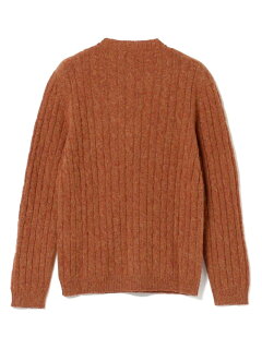 Bellwood Cable Crewneck Sweater 51-15-0451-012: Brick Bellwood Cable Crewneck Sweater 51-15-0451-012: Brick