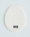 LAKOLE O・U型トイレフタカバー ラコレ インテリア・生活雑貨 トイレ用品・バス用品 グレー ホワイト
