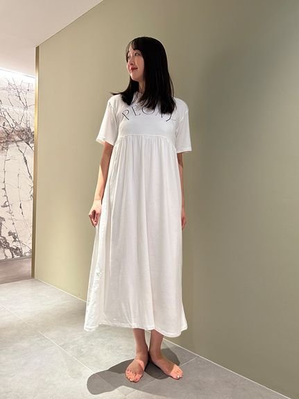 SNIDEL HOME 【Moispro】Tシャツワンピース スナイデルホーム ワンピース・ドレス その他のワンピース・ドレス ホワイト グレー ネイビー【送料無料】のサムネイル