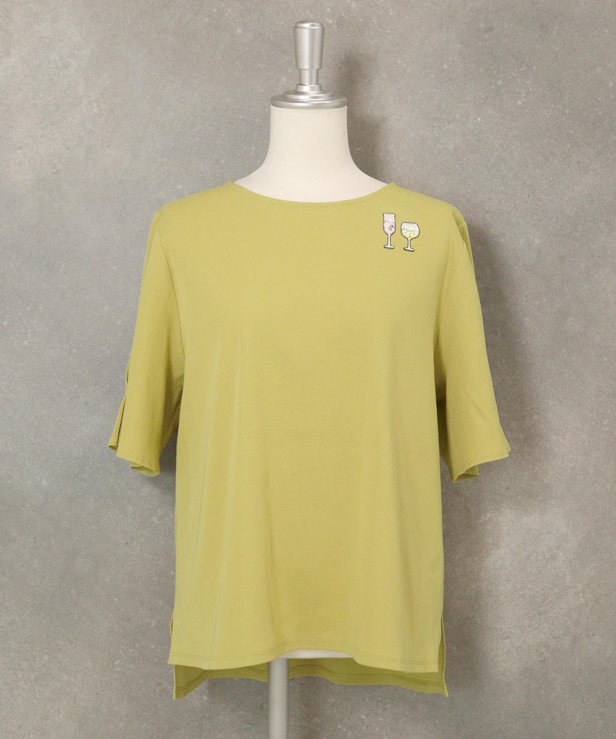 【SALE／40%OFF】STUDIO PICONE 袖タックプルオーバー スタジオピッコーネ トップス カットソー・Tシャツ ブラック ホワイト イエロー【送料無料】