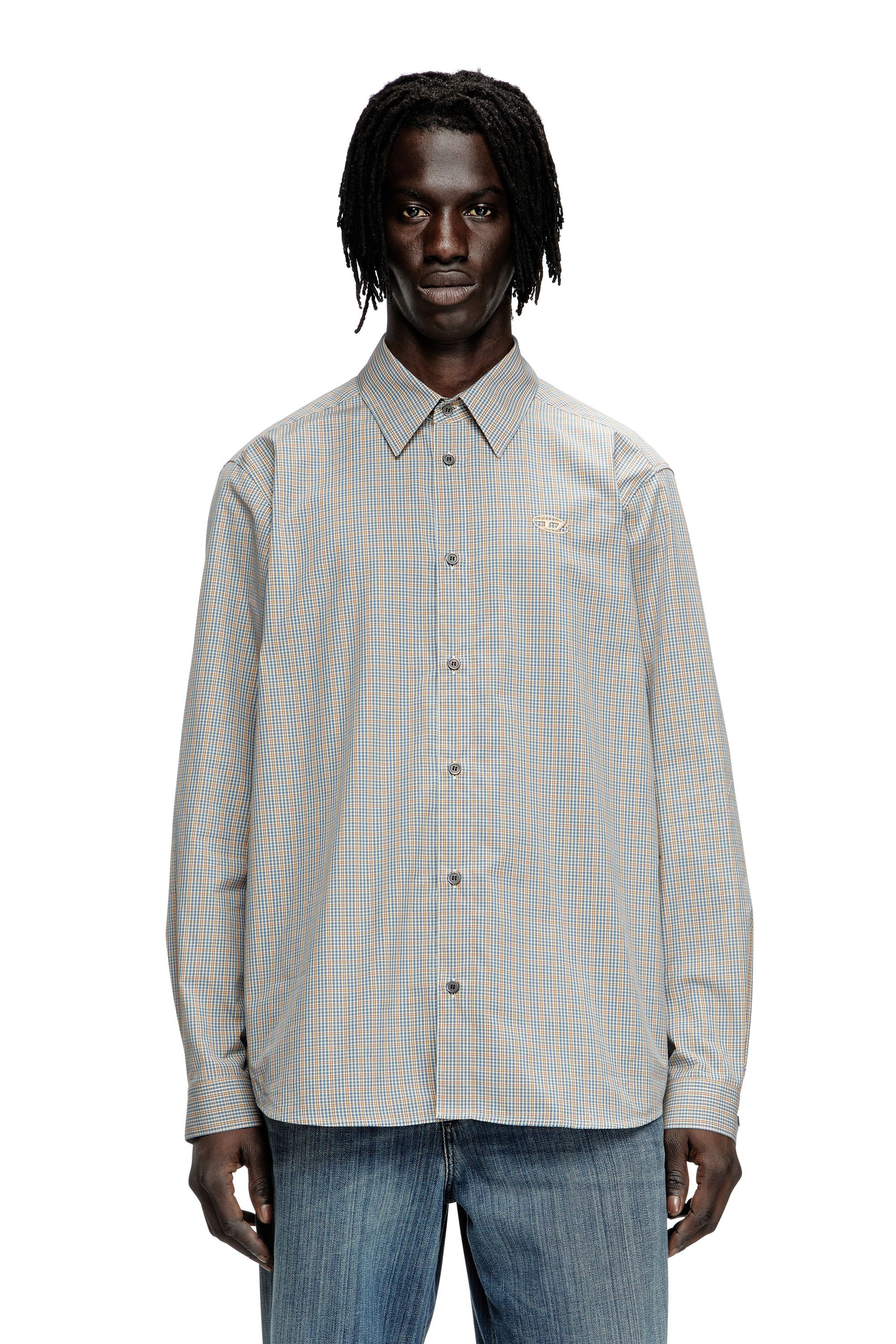 DIESEL ディーゼル カジュアルシャツ L 0124925Y0063 楽天市場】ディーゼル(カラーブラウン)(カジュアルシャツ