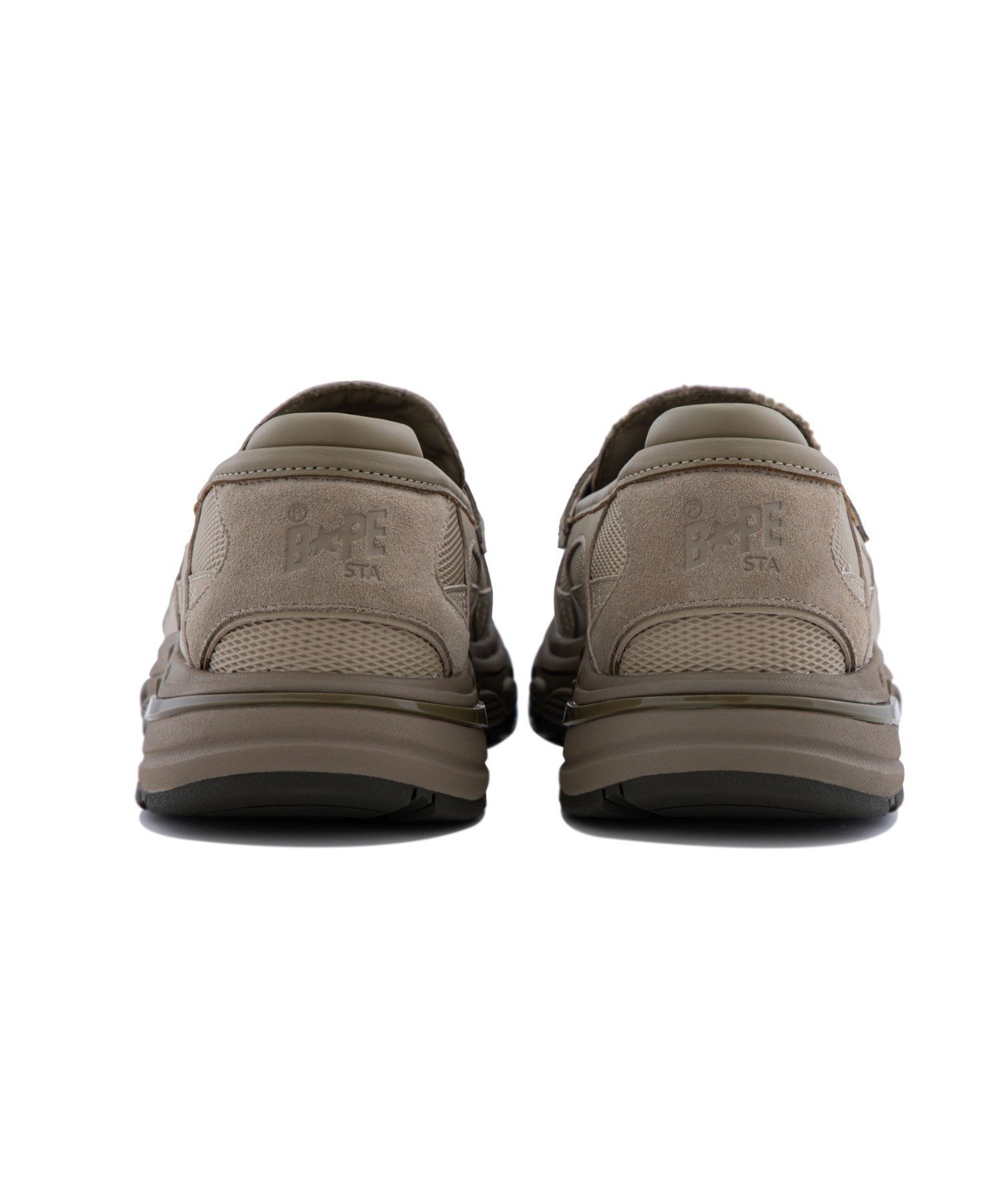 A BATHING APE SHARK STA LOAFER #2 ア ベイシング エイプ シューズ・靴 ローファー ベージュ【送料無料】