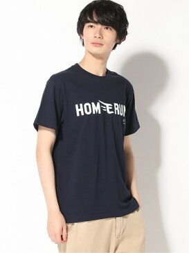 417 EDIFICE 417*EAGLES HOMERUN TEE フォーワンセブン エディフィス カットソー Tシャツ ネイビー ホワイト【送料無料】