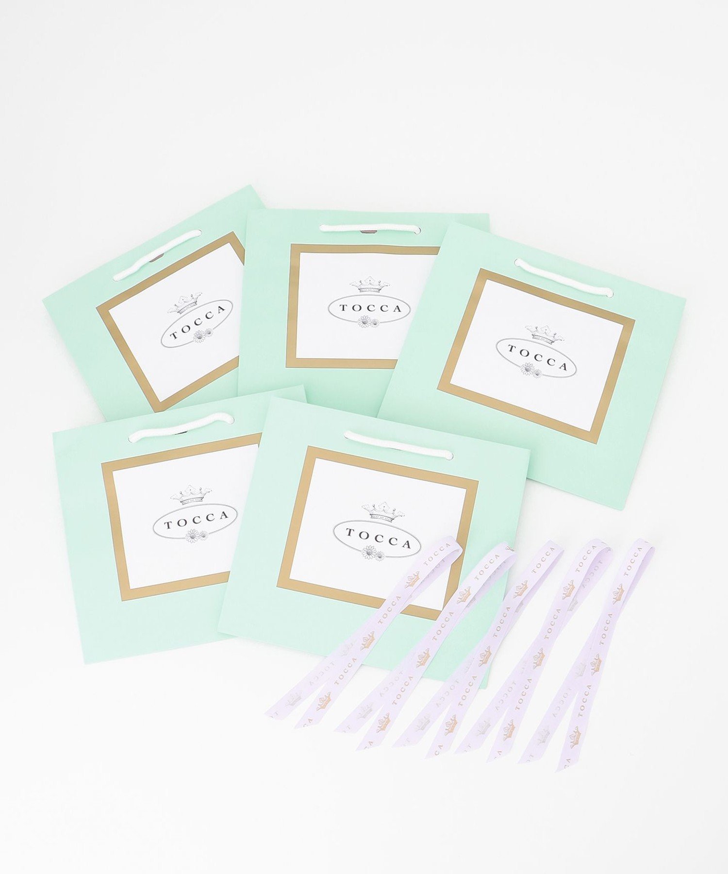 TOCCA SHOPPER SET S ギフトショッパーセット Sサイズ 5枚入り トッカ 福袋・ギフト・その他 ラッピングキット ホワイト