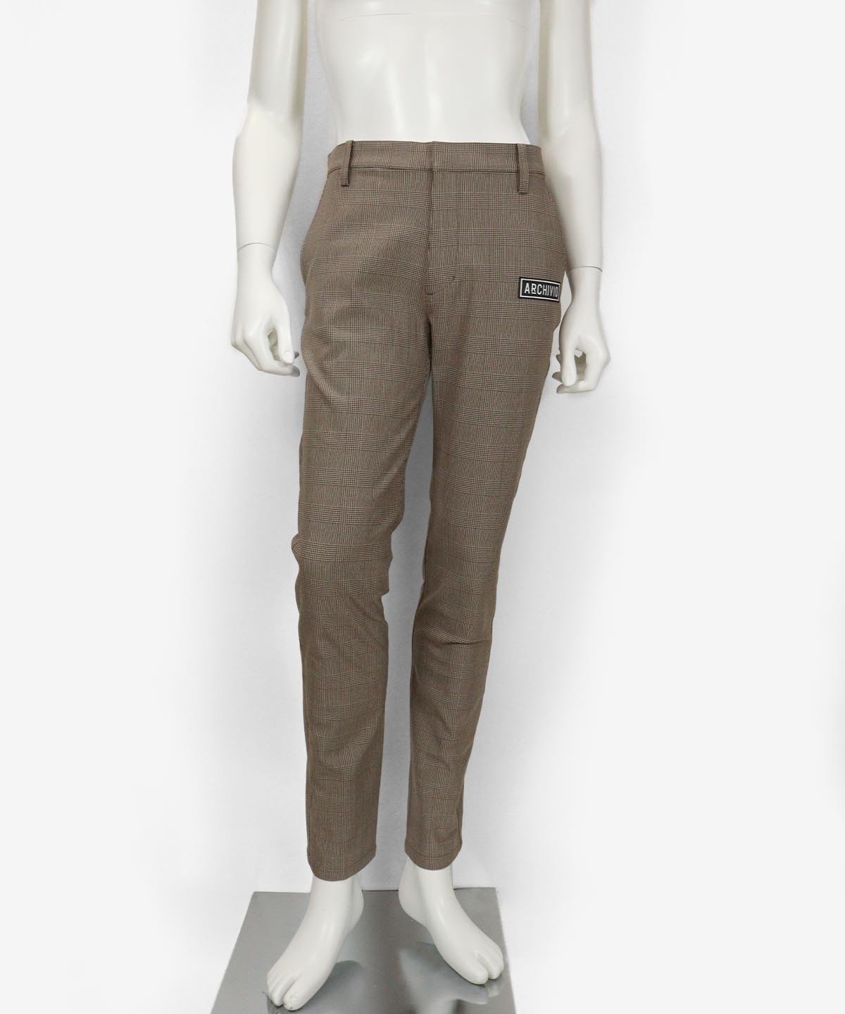 【SALE／40%OFF】ARCHIVIO 【メンズ】裏起毛柄パンツ アルチビオ パンツ その他のパンツ ブラウン グレー ネイビー【送料無料】