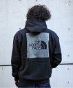 【SALE/20%OFF】BEAVER THE NORTH FACE/ザ・ノース・フェイス Jacquard B/Square Logo Hoodie ビーバー トップス パーカー・フーディー ブラック ホワイト【送料無料】