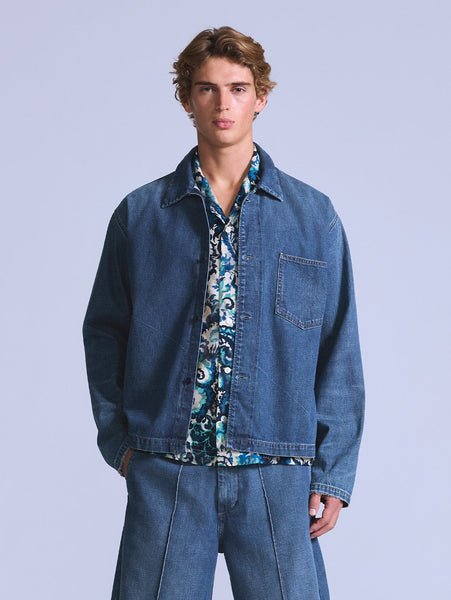 Levi's BLUETAB(TM) ワークシャケット リーバイス ジャケット・アウター その他のジャケット・アウター ネイビー【送料無料】