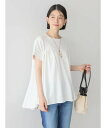 【SALE/45%OFF】AMERICAN HOLIC フレアヘムフレンチスリーブカットプルオーバー アメリカン ホリック トップス カットソー・Tシャツ ブル...
