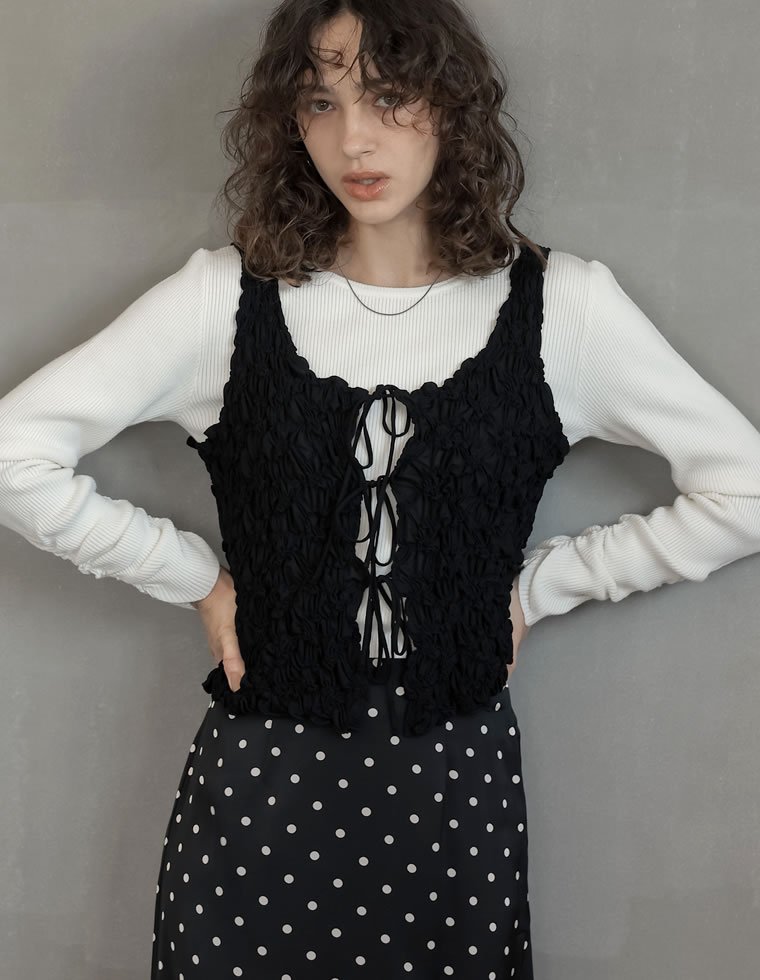 sacai luckレースキャミソール　ビスチェ sacai luckレースキャミソール ビスチェ sacai（キャミソール