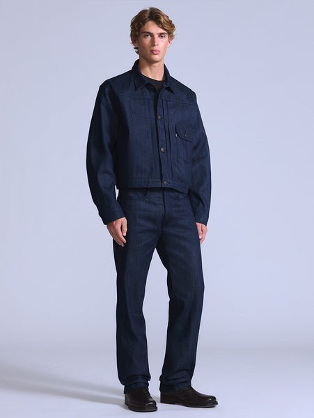 Levi's BLUETAB(TM) ANCHOR RELAXED ジーンズ ダークインディゴ MADE IN JAPAN リーバイス パンツ ジーンズ・デニムパンツ ブラック【送料無料】