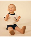 【SALE/20%OFF】PETIT BATEAU PARISプリント半袖Tシャツ プチバトー トップス カットソー・Tシャツ ホワイト【送料無料】