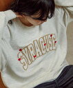 【SALE/65%OFF】FREAK'S STORE ビッグロゴハート刺繍 スウェット 24AW フリークスストア トップス スウェット・トレーナー グレー ブ...