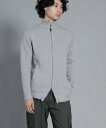 【SALE/15%OFF】aimoha MENS aimoha men Cozy Elegance Zip Cardigan アイモハ トップス カーディガン ベージュ ブラック グレー【送料無料】