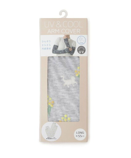 SHOO・LA・RUE UVフラワーキャットアームカバー シューラルー ファッション雑貨 手袋 ブラック SHOO・LA・RUE UVフラワーキャットアームカバー シューラルー ファッション雑貨 手袋 ブラック