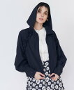 Maglie par ef-de 《大きいサイズ》ラッシュガードブルゾン マーリエ ル カセット ジャケット・アウター ナイロンジャケット ピンク ネイビー【送料無料】(4)