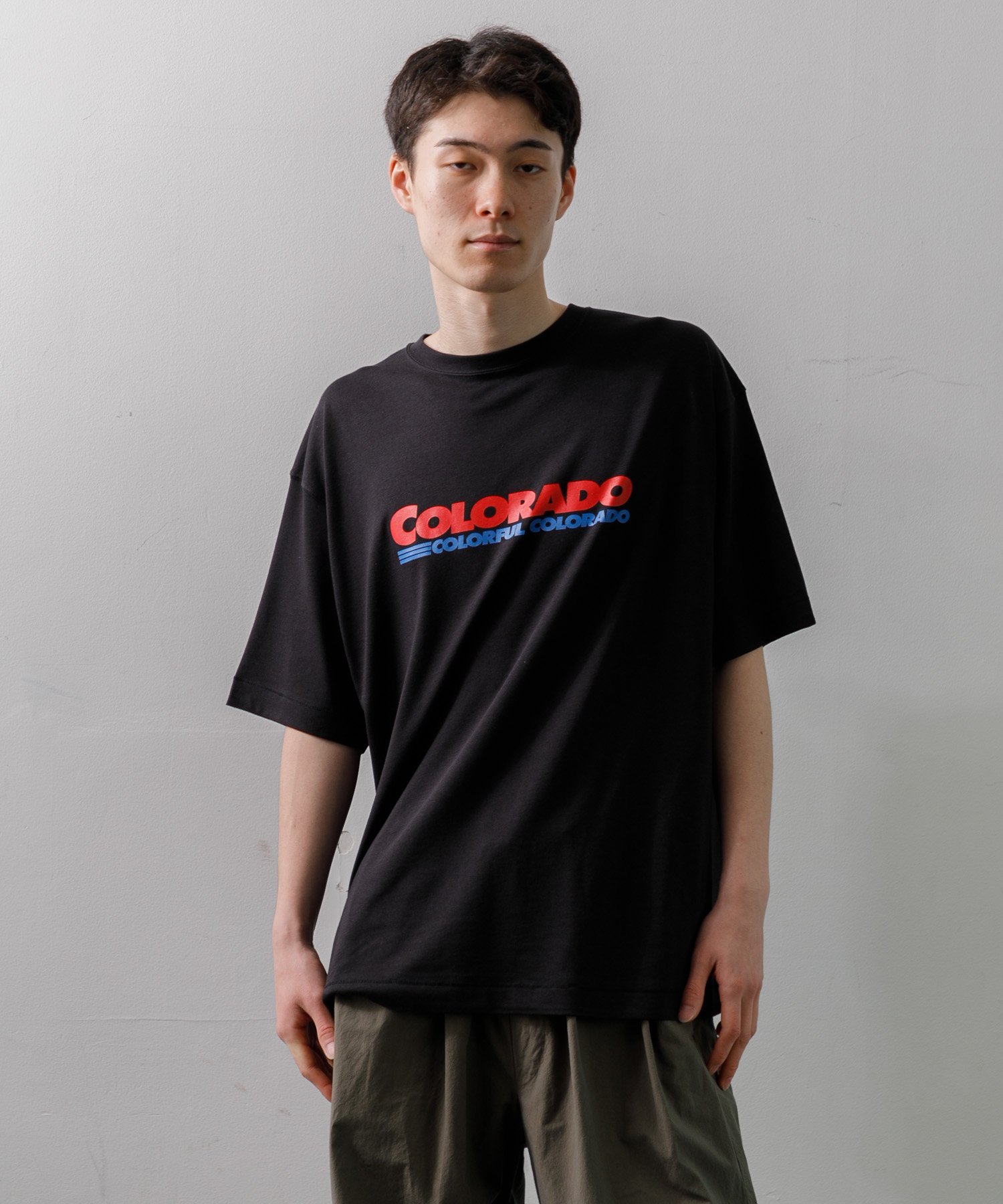 AMERICAN RAG CIE 【MEN , WOMEN】STATE TEE -Colorado アメリカンラグシー トップス カットソー・Tシャツ ブラック ホワイト【送料無料】