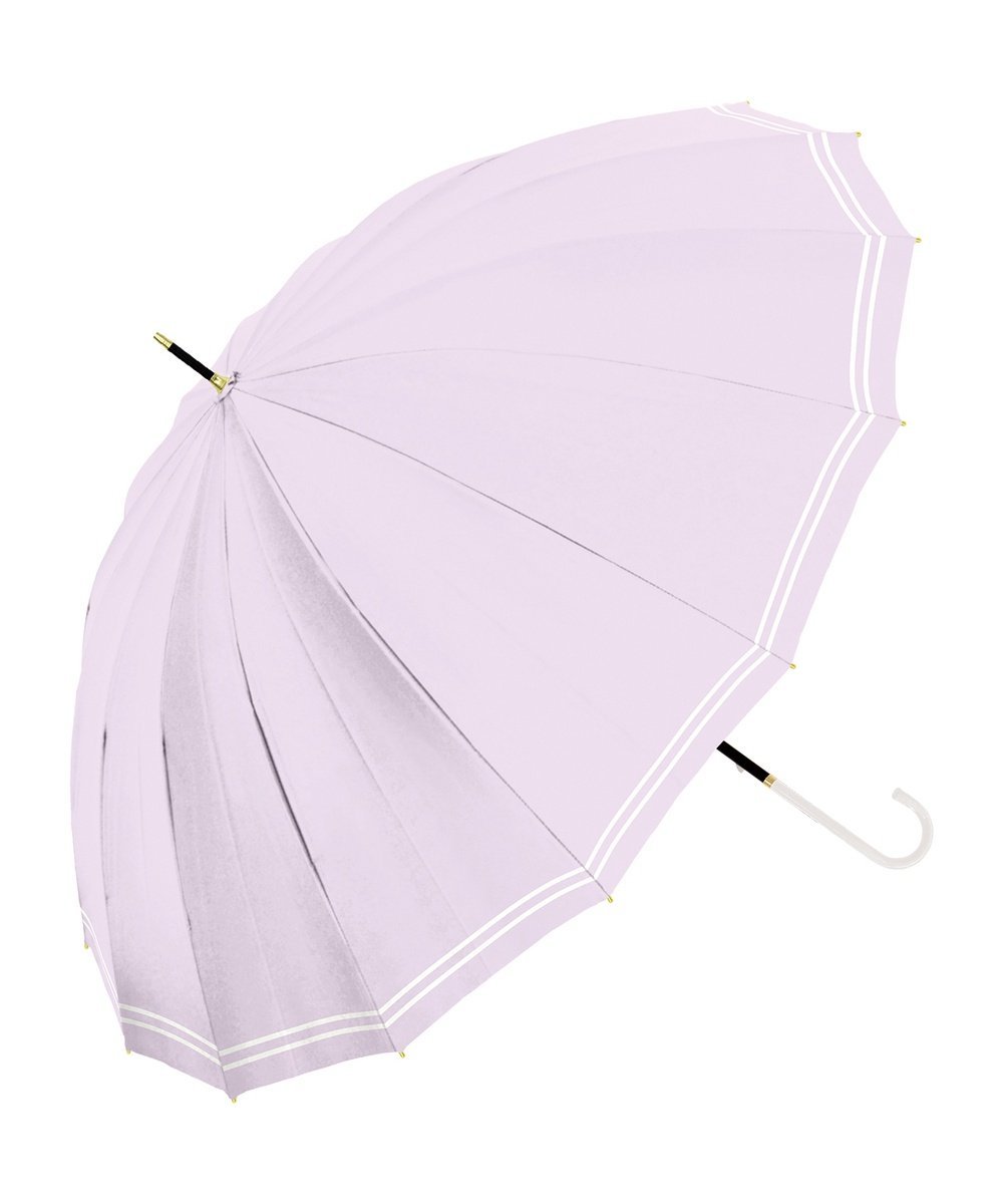 BACKYARD FAMILY Natural basic 55cm 16本骨 傘 ローラ ファッション雑貨 傘・長傘 ブルー パープル ブラック ベージュ ネイビー