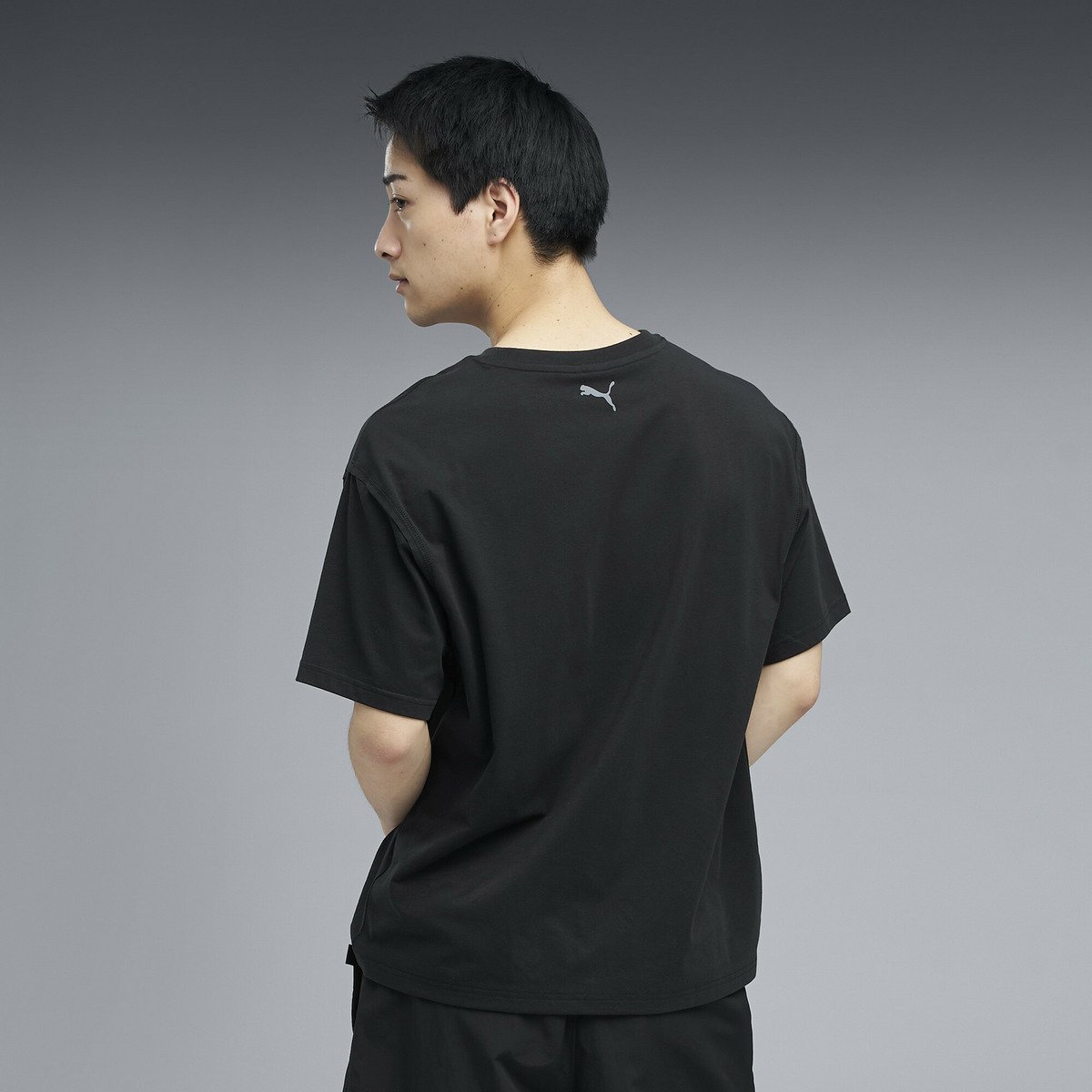メンズ ムーズイン ネイチャー 半袖 グラフィック Tシャツ MOODS IN NATURE TEE graphic プーマ トップス カットソー・Tシャツ ブラック