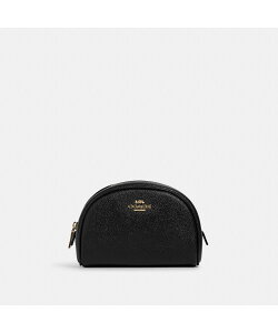 【SALE／62%OFF】COACH OUTLET ドーム コスメティック ケース コーチ　アウトレット 財布・ポーチ・ケース ポーチ ブラック【送料無料】