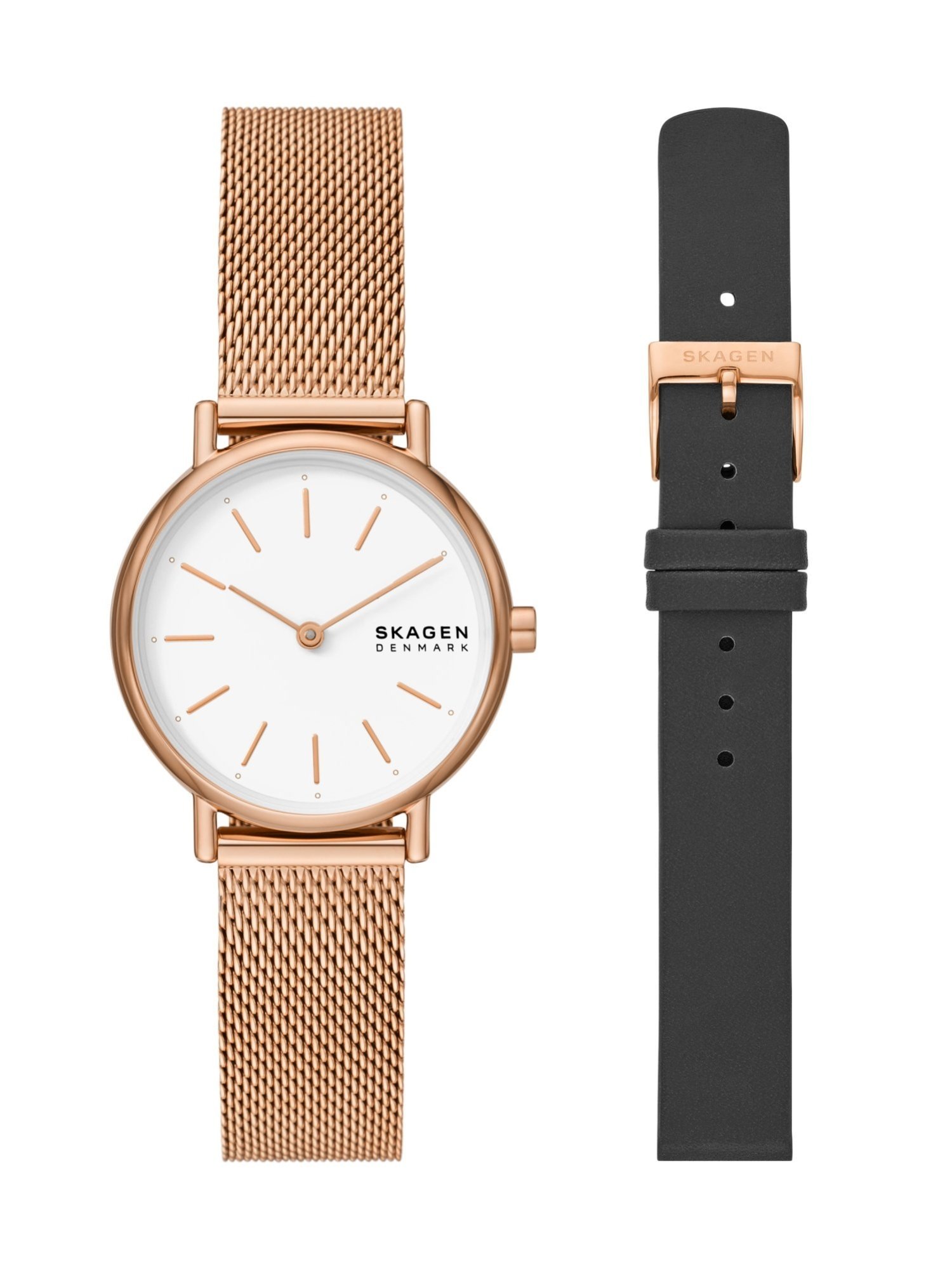 スカーゲン SKAGEN SKAGEN/(W)SIGNATUR LILLE BOX SET SKW1153SET スカーゲン アクセサリー・腕時計 腕時計 ゴールド【送料無料】