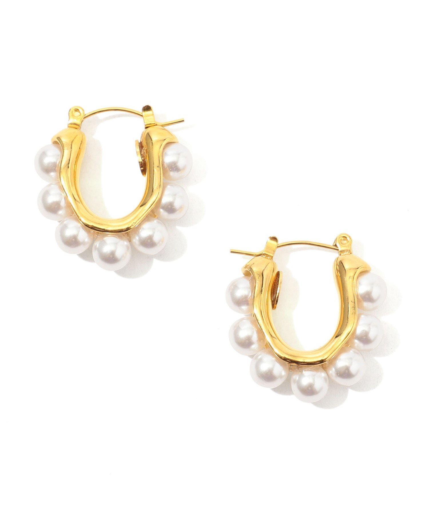 TOMORROWLAND GOODS Kenneth Jay Lane パールフープピアス トゥモローランド アクセサリー・腕時計 ピアス【送料無料】のサムネイル