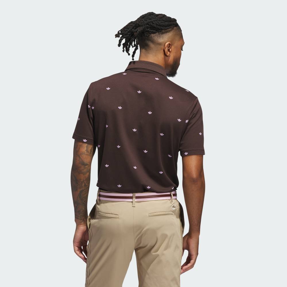 【SALE／20%OFF】adidas 【公式】アディダス adidas 【オリジナルスゴルフ】モノグラム 半袖シャツ アディダス トップス ポロシャツ ブラウン【送料無料】