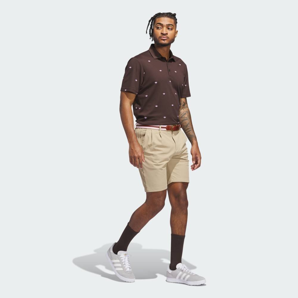 【SALE／20%OFF】adidas 【公式】アディダス adidas 【オリジナルスゴルフ】モノグラム 半袖シャツ アディダス トップス ポロシャツ ブラウン【送料無料】