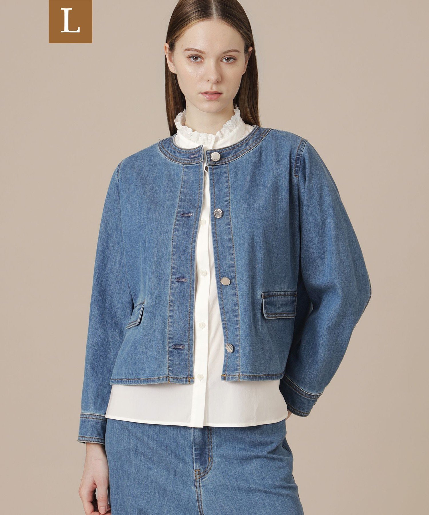 MACKINTOSH LONDON　(L Size) 【L】コットンポリエステルレーヨンデニムジャケット マッキントッシュ ロンドン ジャケット・アウター その他のジャケット・アウター ブルー ネイビー【送料無料】