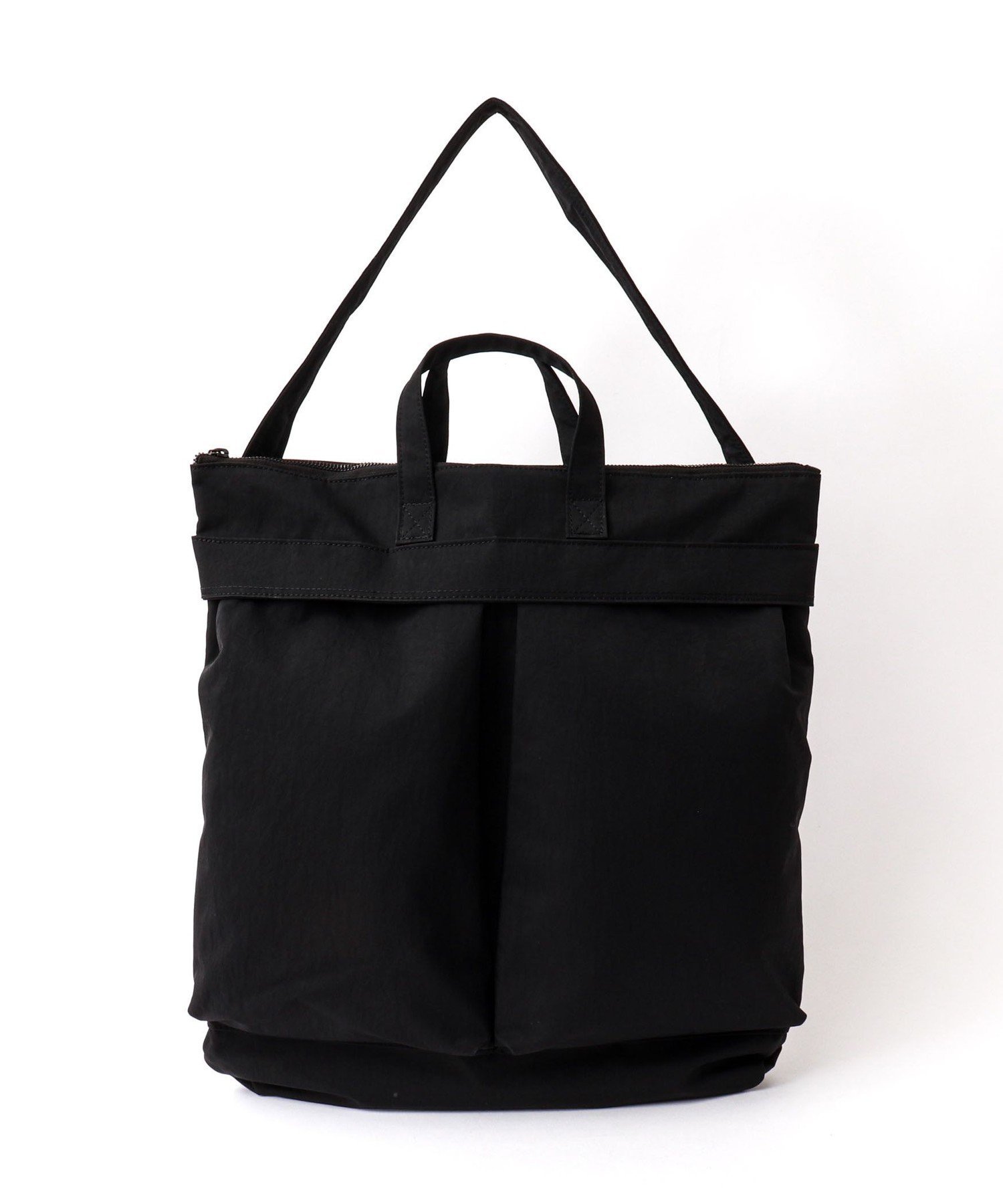 NOLLEY'S goodman 【NESK/ネスク】NS-011 ヘルメット2WAYショルダーバッグ ノーリーズ バッグ トートバッグ ブラック グレー【送料無料】