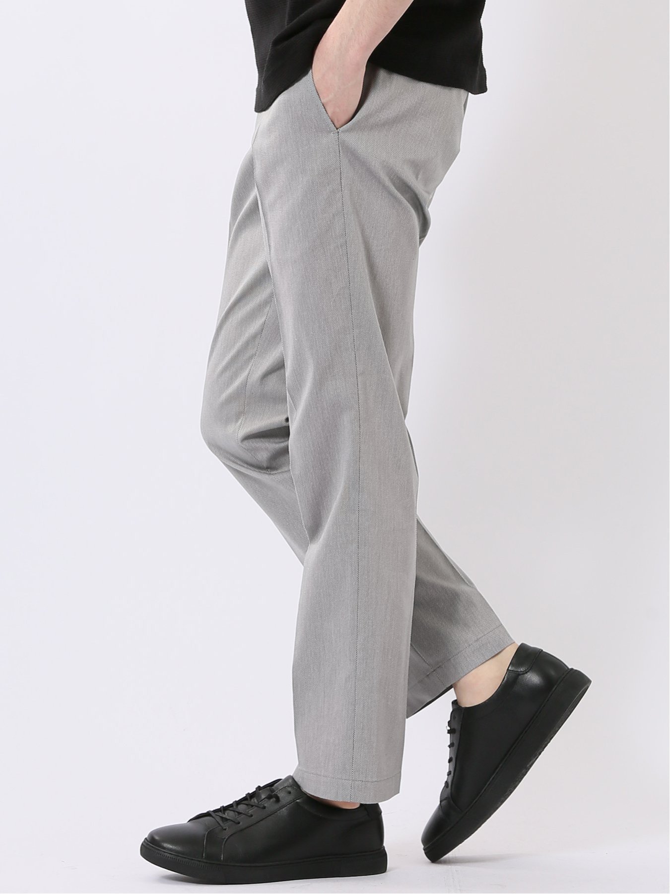 TAKA-Q クールマックス トラウザー パンツ ドビー タカキュー パンツ チノパンツ ネイビー グレー【送料無料】