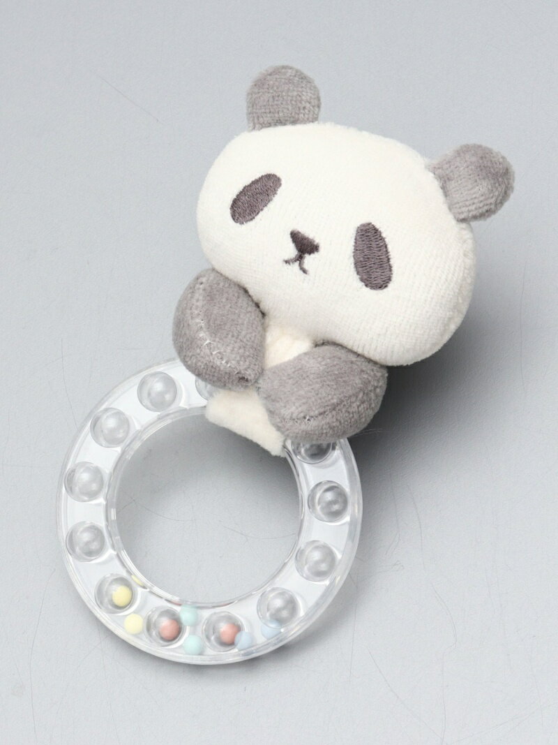 Afternoon Tea LIVING アニマルラトル アフタヌーンティー・リビング マタニティウェア・ベビー用品 その他のベビーグッズ ホワイト イエロー ピンクのサムネイル