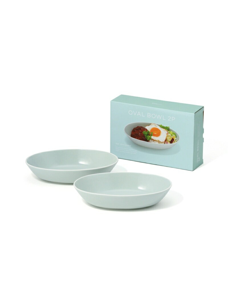 【SALE／20%OFF】Francfranc オルディ オーバルボウル (2個セット) フランフラン 食器・調理器具・キッチン用品 その他の食器・調理器具・キッチン用品 グリーン