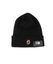 A BATHING APE APE HEAD ONE POINT NEW ERA KNIT CAP M ア ベイシング エイプ 帽子 ニット帽・ビーニー ブラック ブラウン グリーン ネイビー オレンジ【送料無料】