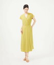 Sybilla 【SMART DRESS】Vネックドレス シビラ ワンピース・ドレス ドレス ブルー レッド イエロー【送料無料】
