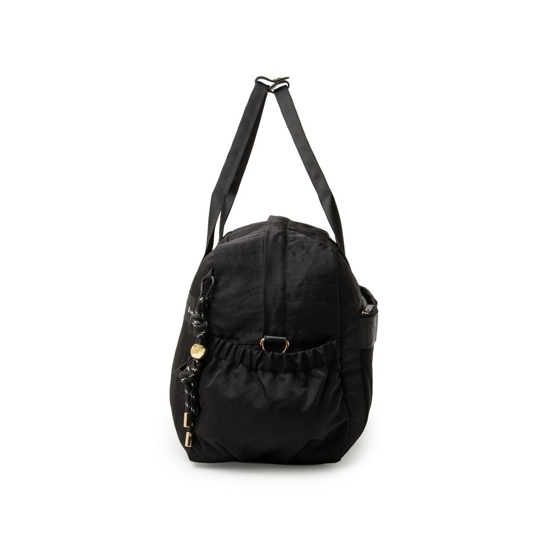 LANVIN en Bleu ランバン オン ブルー LANVIN en Bleu トゥリズム 2wayボストンバッグ クイーポ バッグ ボストンバッグ ブラック ベージュ【送料無料】