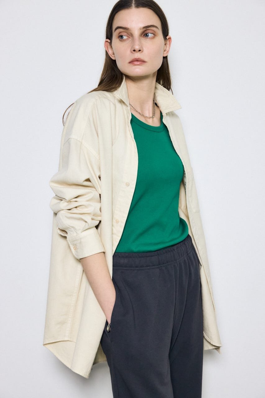 【SALE／50%OFF】AZUL BY MOUSSY アーバンリラックスコットンシャツ アズールバイ...